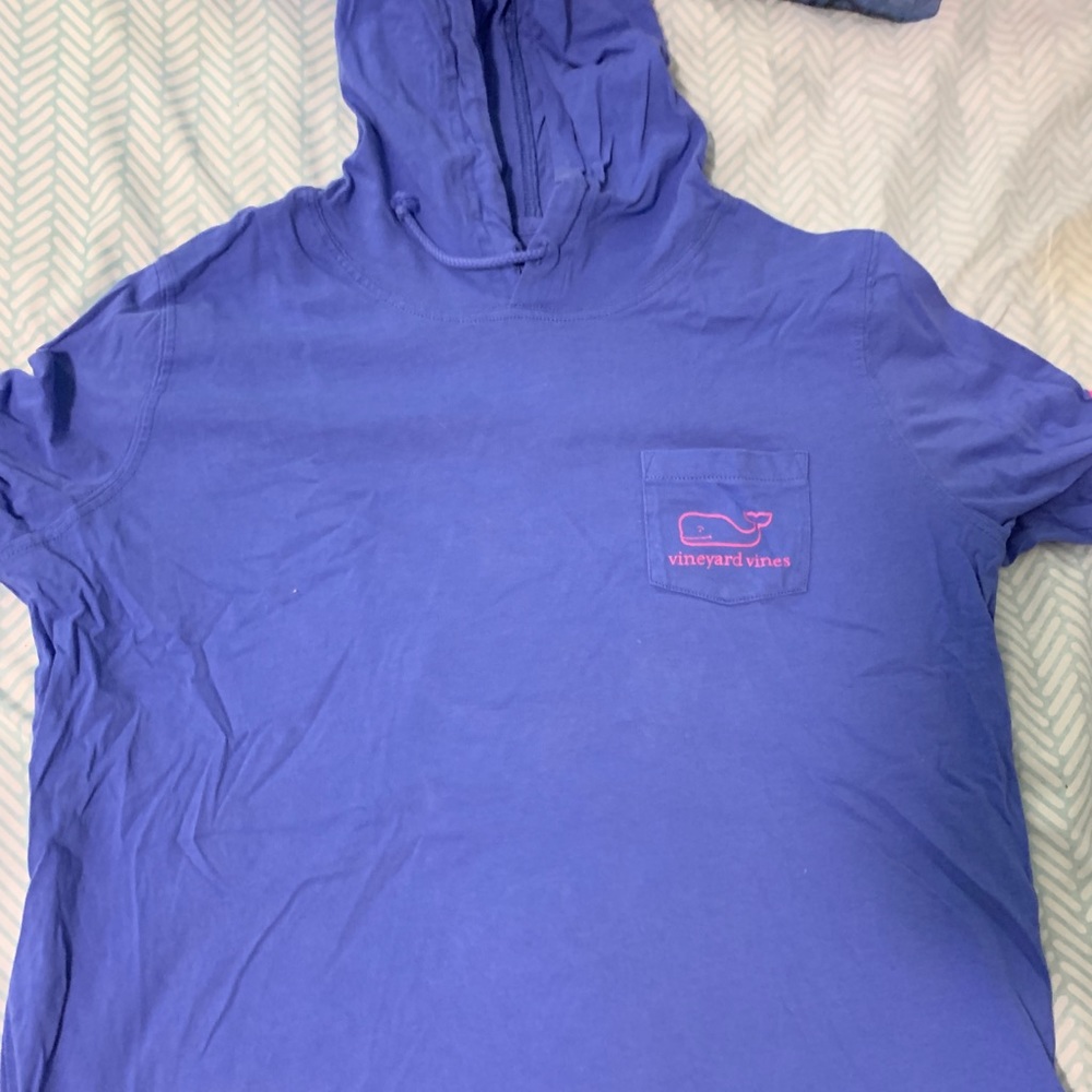Hooded Vineyard Vines Thin Sweatshirt
